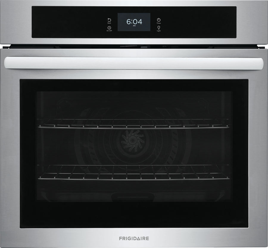 Frigidaire Stainless Steel 30" Single Wall Oven with Fan Convection (5.3 Cu. Ft) - FCWS3027AS