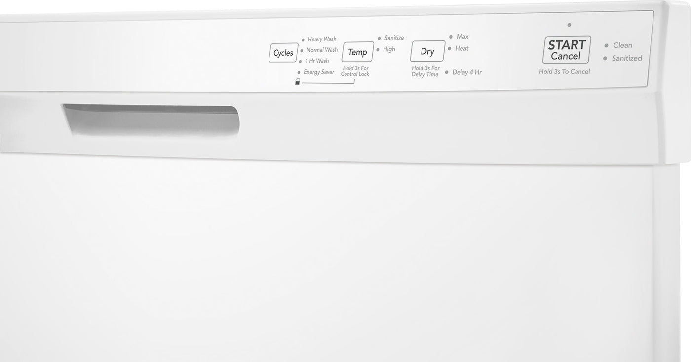 Frigidaire 24" White Built-In Dishwasher - FDPC4314AW