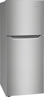 Frigidaire 23.75" 10.1 Cu. Ft. Stainless Steel Top-Freezer Refrigerator - FFET1022UV