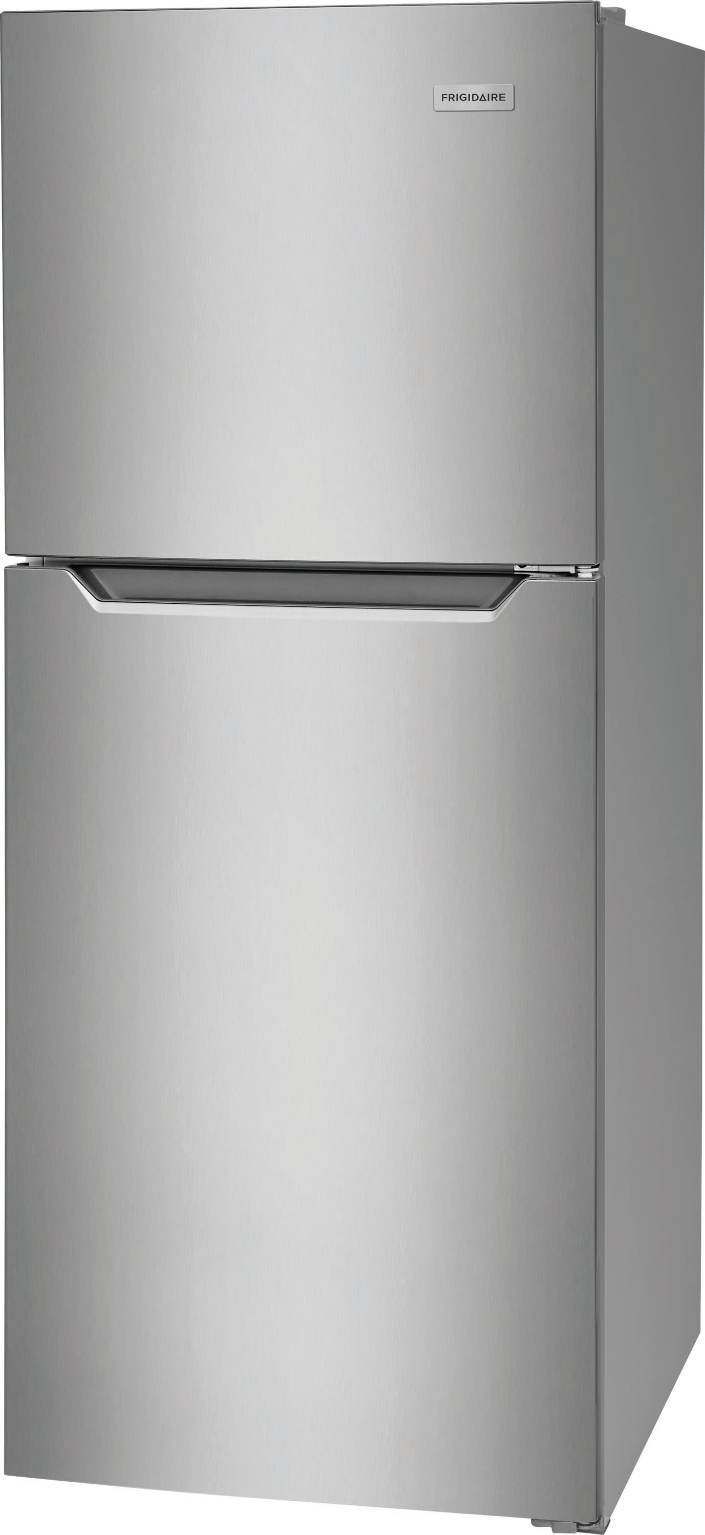 Frigidaire Stainless Steel Apartment Size Refrigerator with Top Freezer ( 10.1 Cu. Ft) - FFET1022UV