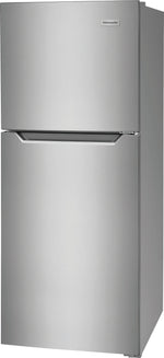 Frigidaire 23.75" 10.1 Cu. Ft. Stainless Steel Top-Freezer Refrigerator - FFET1022UV