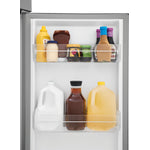 Frigidaire Stainless Steel Apartment Size Refrigerator with Top Freezer ( 10.1 Cu. Ft) - FFET1022UV