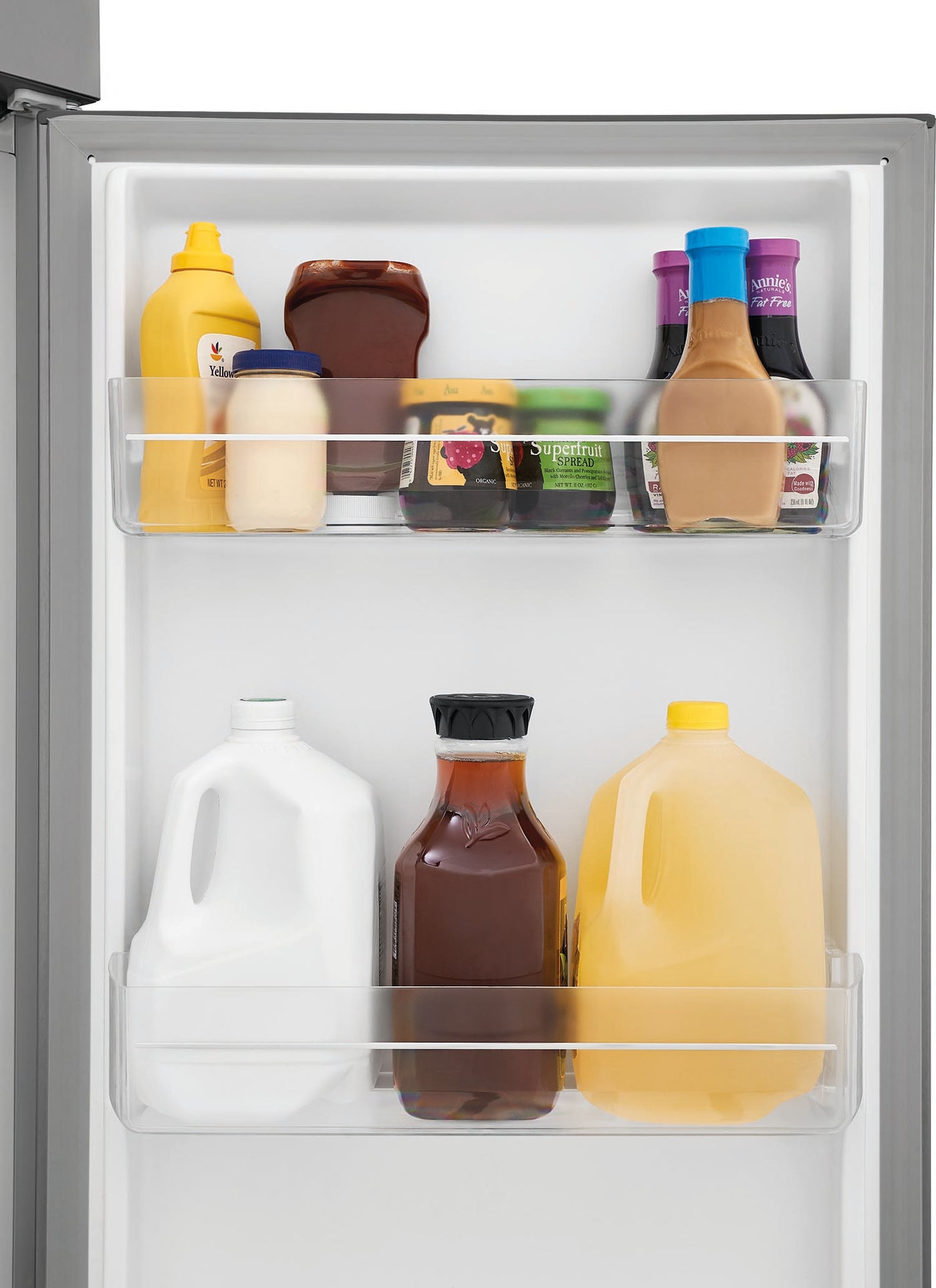 Frigidaire Stainless Steel Apartment Size Refrigerator with Top Freezer ( 10.1 Cu. Ft) - FFET1022UV