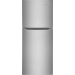 Frigidaire Stainless Steel Apartment Size Refrigerator with Top Freezer ( 10.1 Cu. Ft) - FFET1022UV