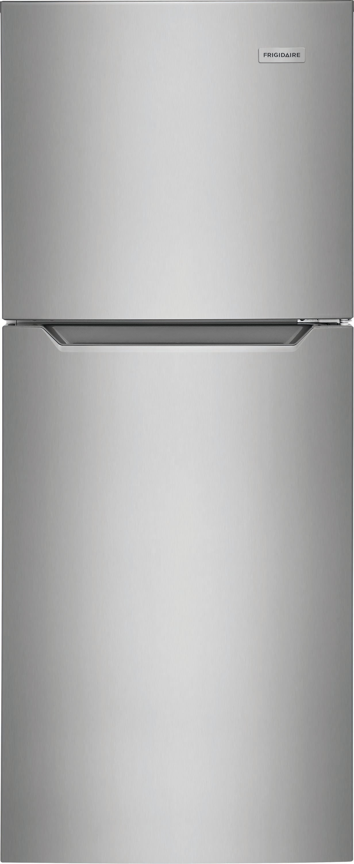 Frigidaire Stainless Steel Apartment Size Refrigerator with Top Freezer ( 10.1 Cu. Ft) - FFET1022UV