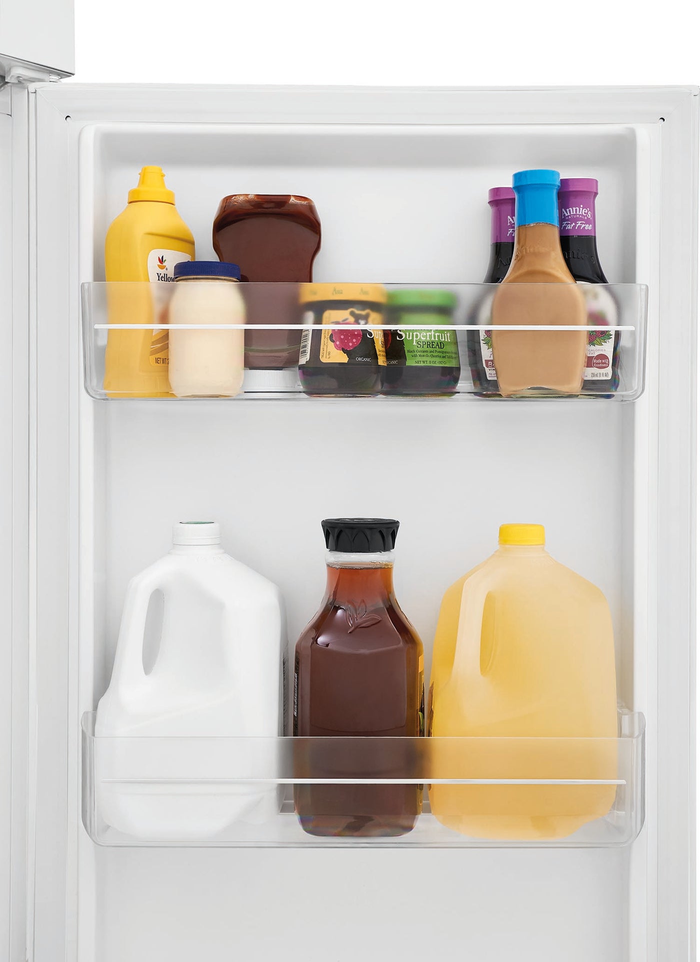 Frigidaire White Apartment Size Refrigerator with Top Freezer ( 10.1 Cu. Ft) - FFET1022UW