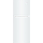 Frigidaire White Apartment Size Refrigerator with Top Freezer ( 10.1 Cu. Ft) - FFET1022UW