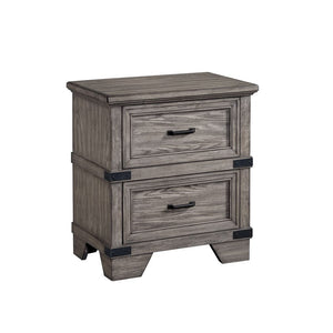 Forge Night Table - Brownish Grey