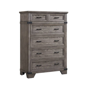 Forge 6 Drawer Chest - Brownish Grey