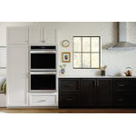 Frigidaire Gallery Smudge-Proof Stainless Steel 30" Double Wall Oven with Total Convection (10.6 Cu. Ft)- GCWD3067AF