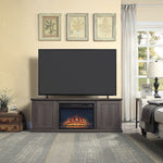 Fernbank 60" Fireplace TV Stand - Brown