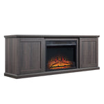 Fernbank 60" Fireplace TV Stand - Brown