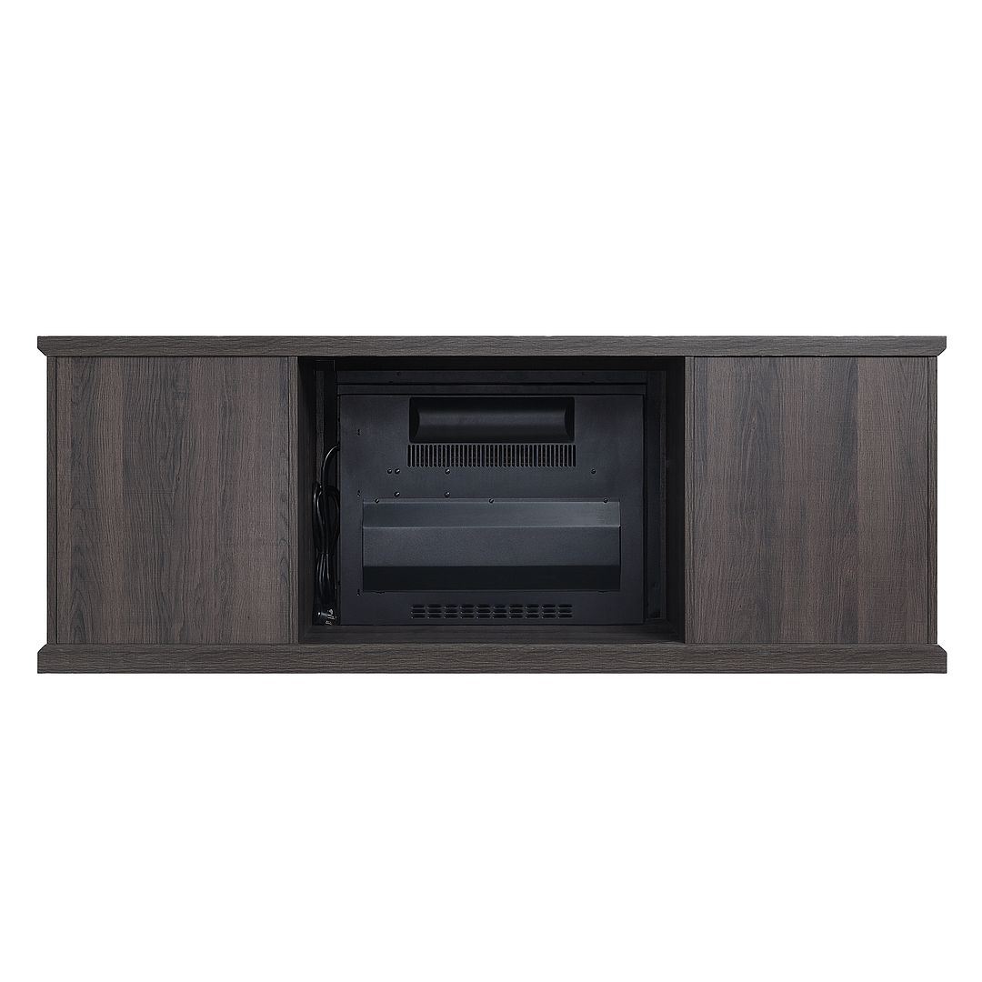 Fernbank 60" Fireplace TV Stand - Brown