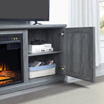 Fernbank 60" Fireplace TV Stand - Grey
