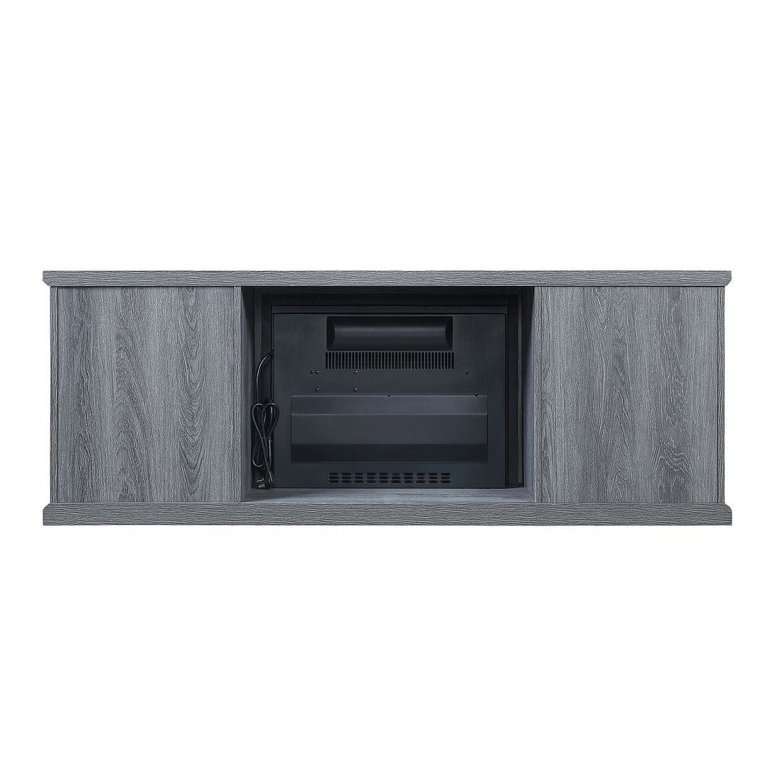 Fernbank 60" Fireplace TV Stand - Grey