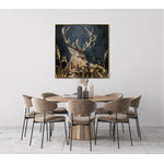 Friends in Gold I Wall Art - Gold/Brown - 37 X 37