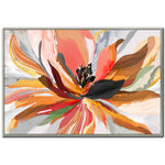 Full Colour Blooms Wall Art - Multi Coloured - 48 X 32