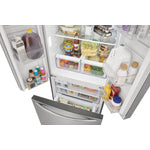 Frigidaire Brushed Stainless Steel French Door Refrigerator (17.6 Cu. Ft.) - FRFG1723AV
