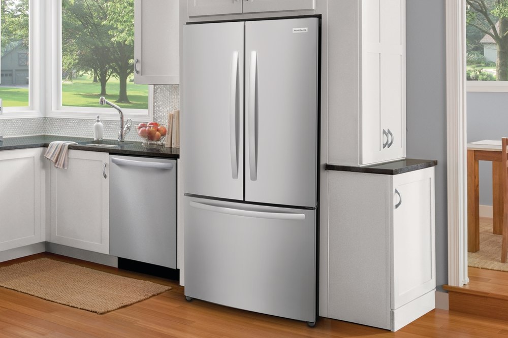 Frigidaire Brushed Stainless Steel French Door Refrigerator (17.6 Cu. Ft.) - FRFG1723AV