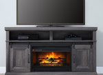 Preston 59.75" Fireplace TV Stand - Charcoal