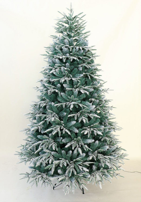 Utrecht 4 Ft Frosted Colorado ICY-Blue Pine Christmas Tree Pre-lit with LED Lights - Warm White
