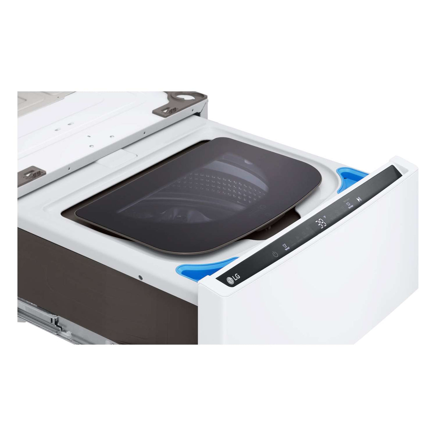 LG White 27'' LG SideKick™ Pedestal Washer (1 Cu. Ft) - WD300CW