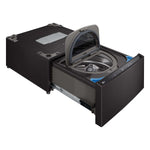LG Black Steel 27'' LG SideKick™ Pedestal Washer (1 Cu. Ft) - WD300CB
