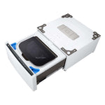 LG White 27'' LG SideKick™ Pedestal Washer (1 Cu. Ft) - WD300CW