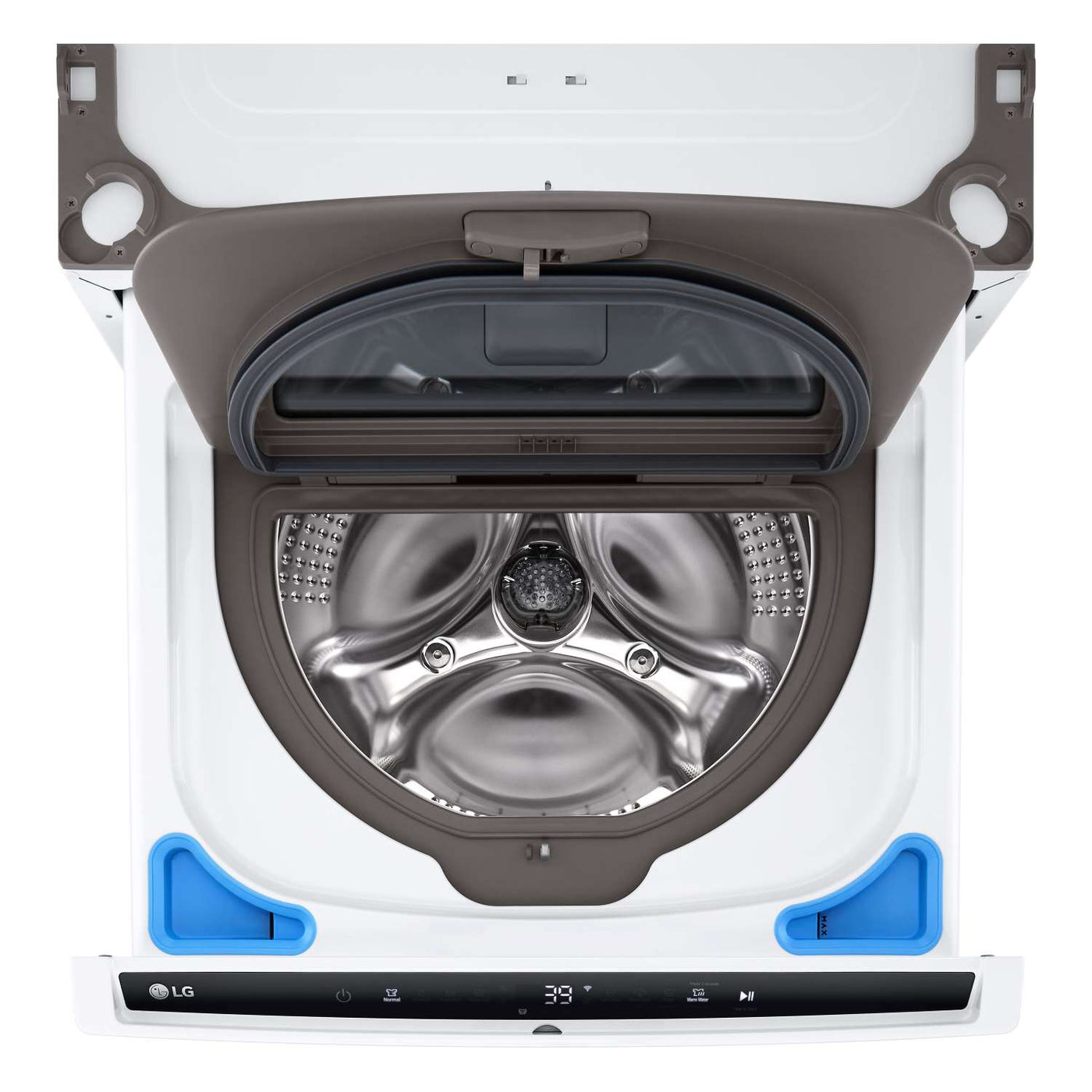 LG White 27'' LG SideKick™ Pedestal Washer (1 Cu. Ft) - WD300CW