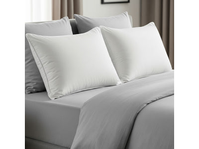 Cotton House 2 Pack Feather Fill Queen Pillow