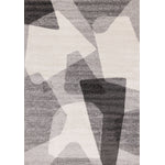Focus 7'10" x 10'6" Geometric Shapes Area Rug - Grey, White