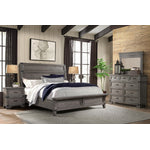 Forge 6-Piece King Bedroom Package - Brownish Grey