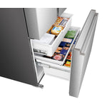 Hisense Stainless Steel Smart Counter Depth French Door Refrigerator (22.4 Cu. Ft.) - RF225C3CSEI