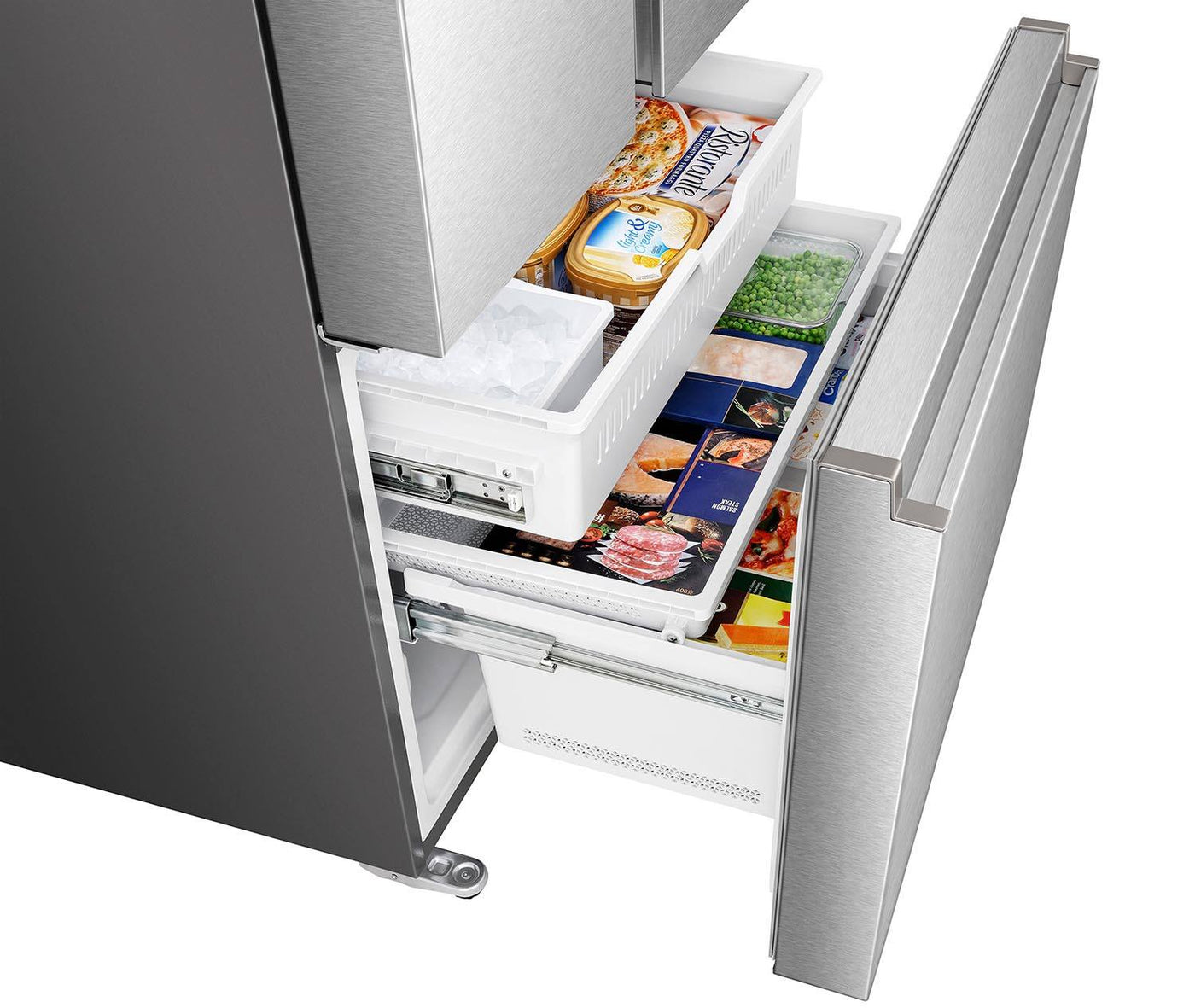 Hisense Stainless Steel Smart Counter Depth French Door Refrigerator (22.4 Cu. Ft.) - RF225C3CSEI