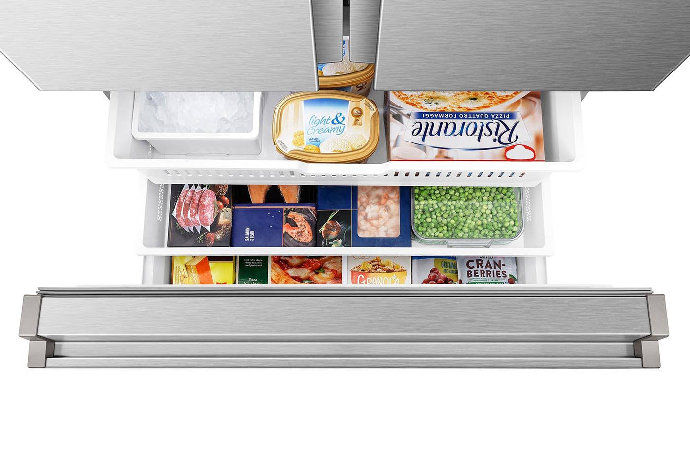 Hisense Stainless Steel Smart Counter Depth French Door Refrigerator (22.4 Cu. Ft.) - RF225C3CSEI