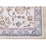 Fresco 5'3" x 7'7" Floral Border Area Rug
