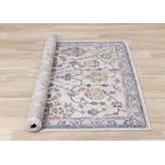 Fresco 5'3" x 7'7" Floral Border Area Rug