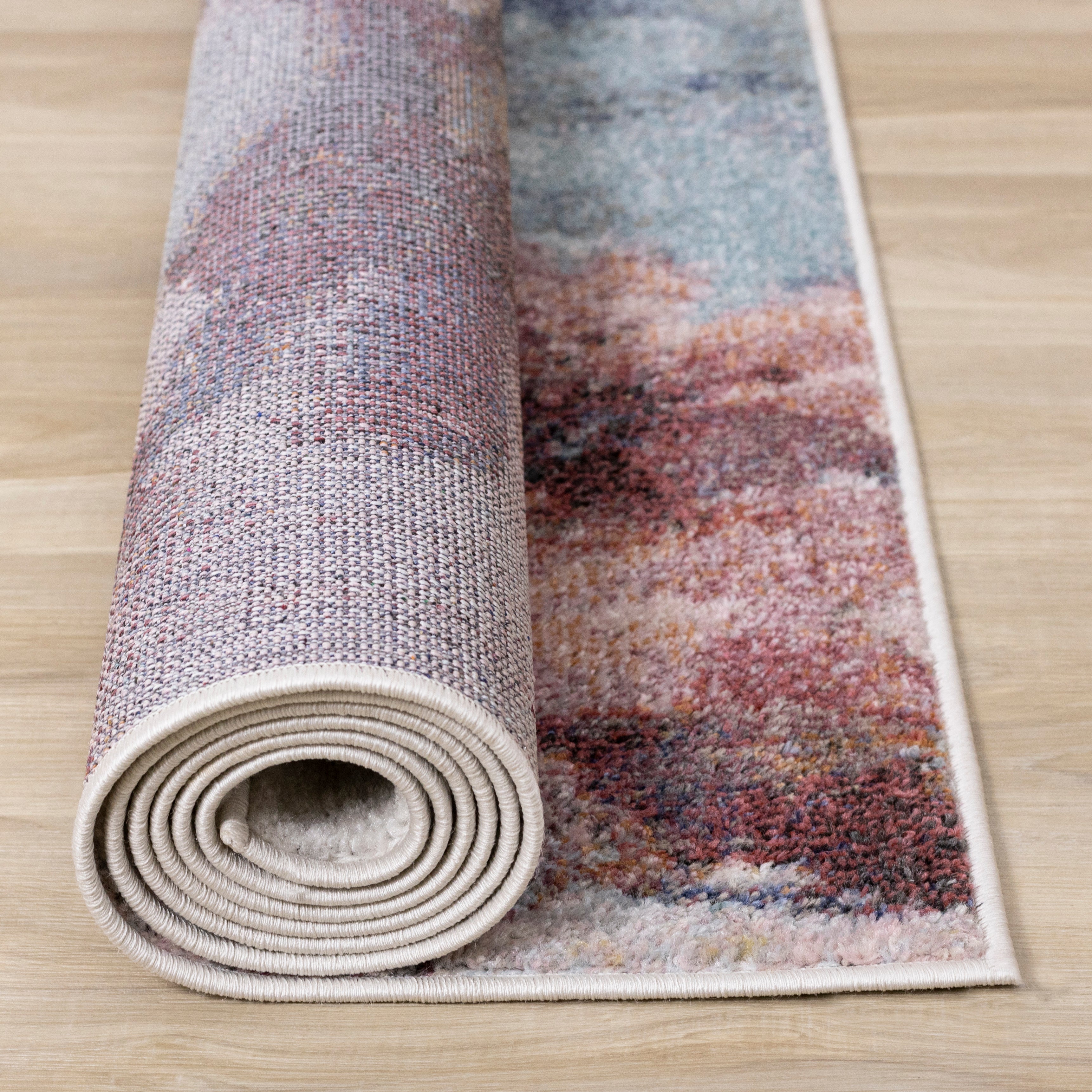Fresco 5'3" x 7'7" Cherry Blossom Area Rug