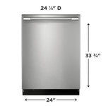 Frigidaire Professional 24" Stainless Steel Tub Built-In Dishwasher - PDSH4816BF