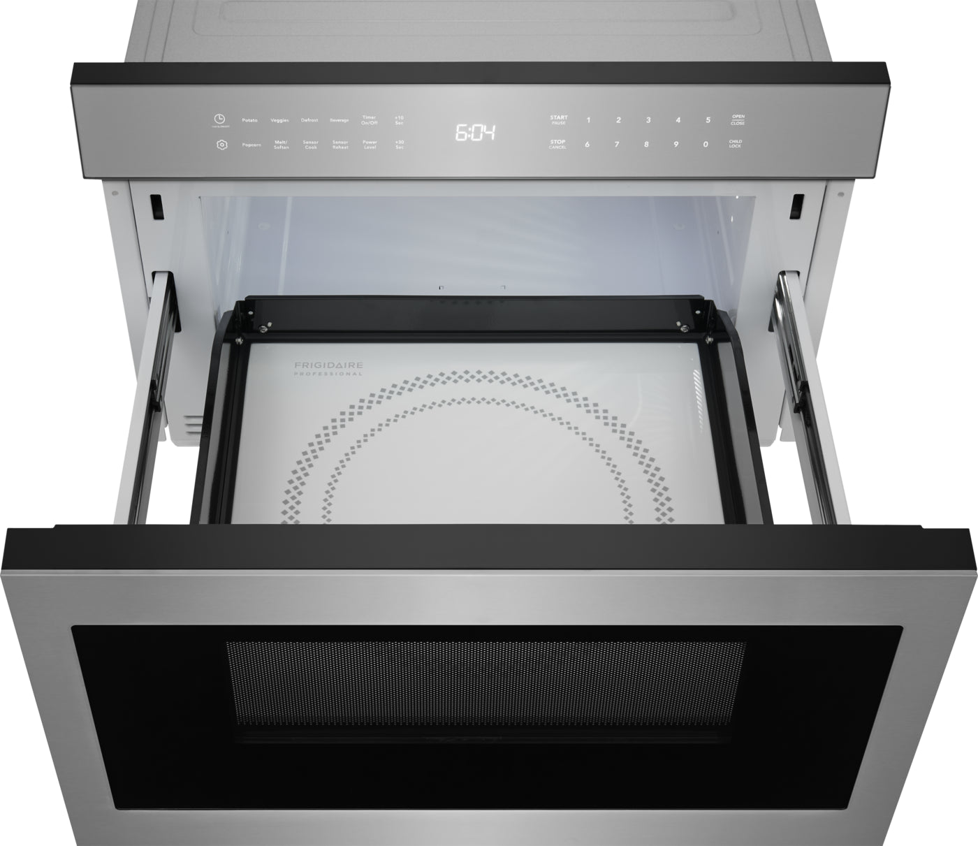 Frigidaire Professional Stainless Steel 24" Built-In Drawer Microwave (1.2 Cu. Ft.) - UMBW2411AS