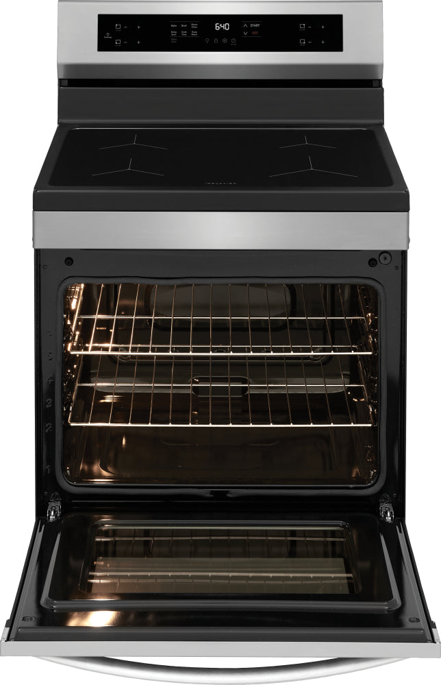 Frigidaire Stainless Steel 30" Rear Control Induction Range (5.3 Cu. Ft.) - FCRI306CAS