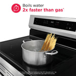 Frigidaire Stainless Steel 30" Rear Control Induction Range (5.3 Cu. Ft.) - FCRI306CAS--