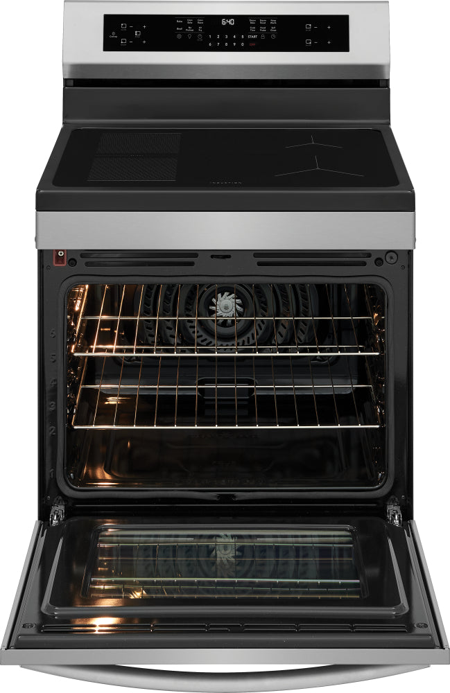 Frigidaire Stainless Steel 30" Freestanding Induction Range with Air Fry (5.3 Cu. Ft.) - GCRI306CBF