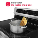 Frigidaire Stainless Steel 30" Freestanding Induction Range with Air Fry (5.3 Cu. Ft.) - GCRI306CBF--