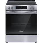 Frigidaire Stainless Steel 30" Front Control Electric Range with Air Fry (5.3 Cu. Ft.) - FCFE308CBS