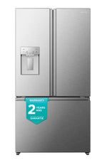 Hisense 36" 22.4 Cu. Ft. Stainless Steel Smart Counter-Depth French Door Refrigerator - RF225C3CSEI--