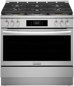 Frigidaire Gallery Smudge-Proof® Stainless Steel 35.8" Gas Range with Total Convection (4.6 Cu. Ft) - GCFG3661AF