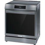 Frigidaire Gallery Smudge-Proof Black Stainless Steel 30" Front Control Induction Range with Total Convection (6.2 Cu. Ft.) - GCFI306CBD