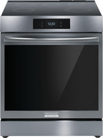 Frigidaire Gallery Smudge-Proof Black Stainless Steel 30" Front Control Induction Range with Total Convection (6.2 Cu. Ft.) - GCFI306CBD
