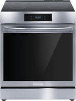 Frigidaire Gallery Smudge-Proof Stainless Steel 30" Front Control Induction Range with Total Convection (6.2 Cu. Ft) - GCFI306CBF